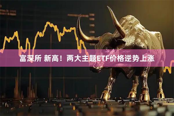 富深所 新高！两大主题ETF价格逆势上涨