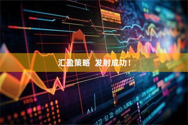 汇盈策略  发射成功！